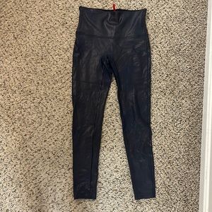 Navy Spanx Leggings